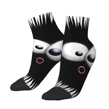 Забавные мужские носки до щиколотки, забавные разноцветные чернильные пятна, Harajuku, новинка, подарочный носок с принтом