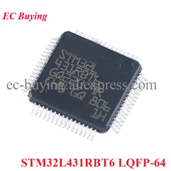 STM32L431RBT6 STM32L431 STM32 L431RBT6 32L431RB LQFP-64 ARM Cortex-M4 32-Битный Микроконтроллерный Чип MCU IC Контроллер Новый Оригинальный