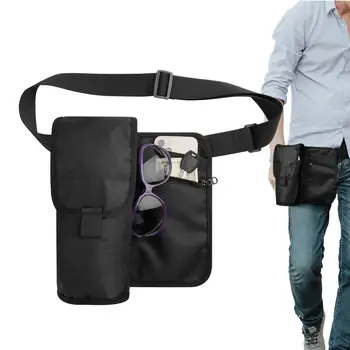 Поясная сумка на открытом воздухе, нейлоновый органайзер, поясная сумка с несколькими карманами, регулируемая поясная сумка для мобильных телефонов, ключей и карточек