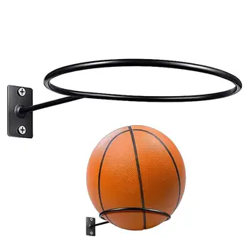 Железный баскетбольный Футбольный Волейбольный стеллаж для хранения Бытовой Настенный стеллаж для мячей Настенный стеллаж для хранения Экономия места в гостиной