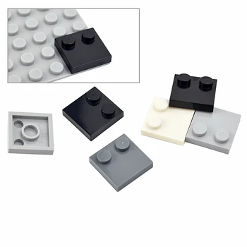 30ШТ 33909 Аксессуары для плитки Строительные блоки Пластиковые тарелки своими руками 2x2 модифицированных тонких кирпича MOC Совместимые развивающие игрушки для детей