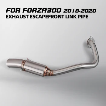 Для HONDA Forza300 полная труба Глушителя Выхлопных газов Мотоцикла Модифицированное Соединение Средняя Труба Соединительная труба