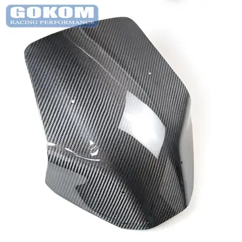 Запчасти для гоночных мотоциклов Gokom Ветровое стекло из углеродного волокна для HONDA XADV750 Short Long