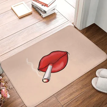 Коврик для ванной Smoking Hot Red Lips, коврик для кухни, коврик для входной двери, украшение дома