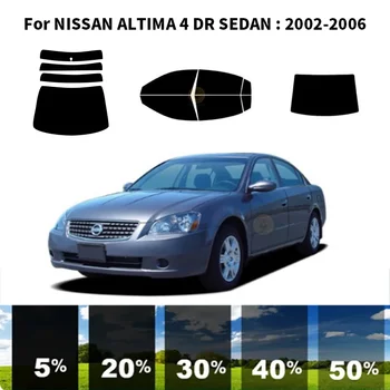 Предварительно Обработанная нанокерамика car UV Window Tint Kit Автомобильная Оконная Пленка Для NISSAN ALTIMA 4 DR СЕДАН 2002-2006