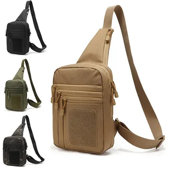 Уличная нагрудная сумка с кобурой для пистолетов, многофункциональная Военная тренировочная сумка для страйкбола, тактические сумки-слинги Cs Crossbody