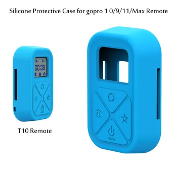 Силиконовый Защитный Чехол для TELESIN Bluetooth Пульт Дистанционного Управления Для GoPro Hero 11 10 9 Max Для Аксессуара Экшн-Камеры Смартфона