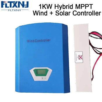 FLYT 1KW 48VDC 240V Ip42 Гибридный Ветряной Солнечный MPPT Контроллер 1000W Регулятор Для Ветряной Мельницы Ветрогенераторы Для Зарядки Аккумулятора