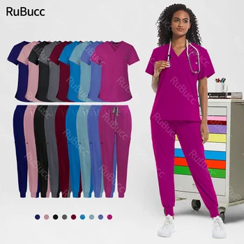 Униформа медицинского скраба для мужчин Высококачественная униформа больничного врача для медсестер, медицинский костюм медсестры для женщин, костюмы для операционной