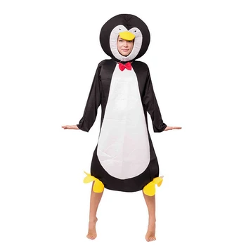 Унисекс Костюм Пингвина Женский костюм на Хэллоуин для взрослых 2022 Пурим Карнавал Косплей Наряд Маскарадный костюм