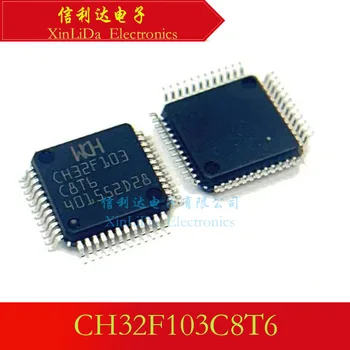 Встроенный процессор CH32F103C8T6 CH32F103 LQFP48 Новый и оригинальный