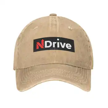 Логотип навигационных систем NDrive Модная качественная джинсовая кепка Вязаная шапка Бейсболка