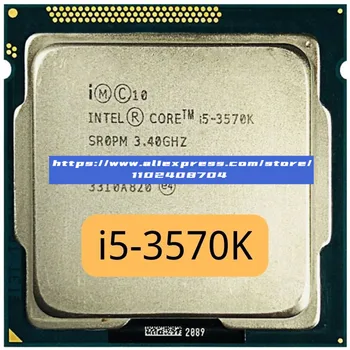 Intel Core i5-3570K i5 3570K 3,4 ГГц Четырехъядерный процессор Quad-Thread CPU Процессор 6M 77W LGA 1155