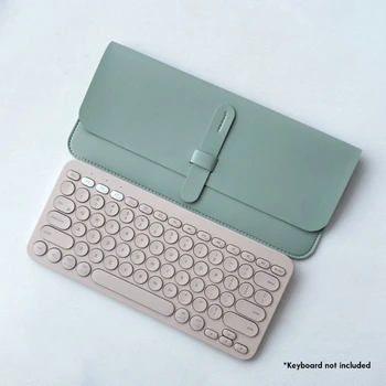 Портативный чехол для переноски клавиатуры, сумка для хранения, пылезащитный защитный чехол из искусственной кожи для беспроводной клавиатуры K380, Ударопрочный