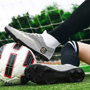 Высококачественная футбольная обувь для тренировок Mbappé Competition, противоскользящие износостойкие футбольные бутсы Fustal от Chuteira Society