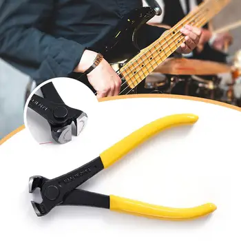 Инструмент Для Обслуживания Гитары Плоскогубцы Резак Для гитарных Басовых Струн 1ШТ Ножницы Для Ремонта Гитары Luthier Съемник Инструмента Щипцы Плоскогубцы Y2Z2