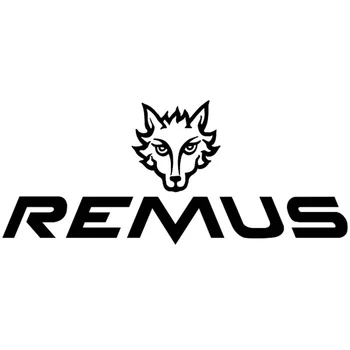 Наклейка на автомобиль со вкусом личности Снаружи автомобиля REMUS и мотоциклетного шлема Водонепроницаемая Виниловая аппликация с солнцезащитным кремом