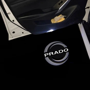 2X Светодиодные Автомобильные Дверные Фонари Вежливости Ghost Shadow Проектор Лампы Аксессуары Для Toyota Prado 150 2700 4000 2021 2020 2019 2018 -2010