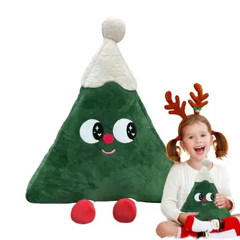 Рождественская елка, плюшевая игрушка, Рождественская елка, подушка, Плюшевая подушка, мягкая подушка для объятий, Милая Мягкая Рождественская елка, украшение для дома