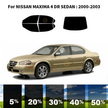 Предварительно Обработанная нанокерамика car UV Window Tint Kit Автомобильная Оконная Пленка Для NISSAN MAXIMA 4 DR СЕДАН 2000-2003