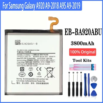 100% Аккумулятор высокой емкости EB-BA920ABU 3800 мАч Для Samsung Galaxy A920 A9-2018 A9S A9-2019 Замена Телефона С инструментами