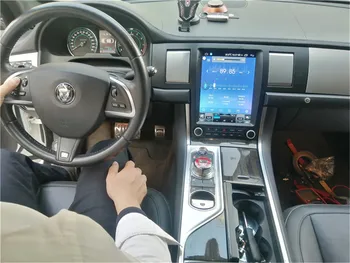 256G дюймовый Радиоприемник Android 12 Для Jaguar XF XE 2004-2015 Автомобильный Мультимедийный Плеер Стерео GPS DVD Радио Навигация Carplay Головное Устройство
