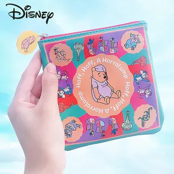 Сеть модных женских кошельков Disney Bear с мультяшным рисунком, Хит продаж, Высококачественный Мини-кошелек, Многофункциональная сумка для хранения