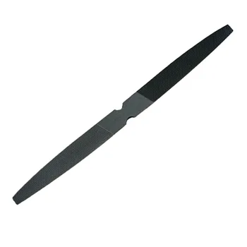 Обязательный инструмент 200 мм двусторонняя полукруглая восковая пилка Ювелирный инструмент для резьбы и опиливания Прочный материал из черной стали