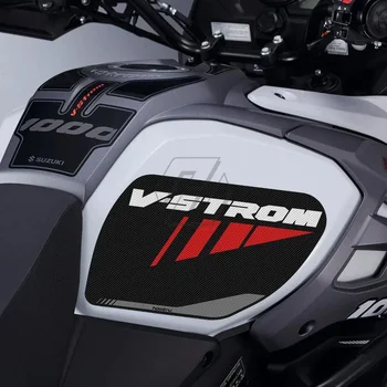 Для SUZUKI V-STROM 1000 XT ABS 2017-2020 Наклейка, накладка на боковой бак мотоцикла, защита от скольжения, коленный захват