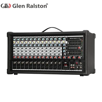 YYHCGlen Ralston 12-канальный профессиональный цифровой музыкальный аудио dj микшерный контроллер с 700 Вт dj аудио микшером по низкой цене и USB