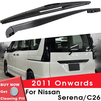 Большинство автомобильных щеток для рычагов стеклоочистителя заднего стекла Nissan Serena C26 С 2011 года выпуска, Аксессуары для автостайлинга заднего стекла