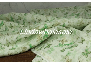 Ткань для печати и окрашивания мелких бабочек, ткань с принтом Рами, ткань для квилтинга, 140 см * 50 см / шт.