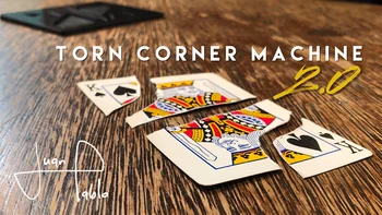 Torn Corner Machine 2.0 (TCM) от Juan Pablo Gimmick Card Magic Фокусы крупным планом для профессиональных фокусников Уличная магия