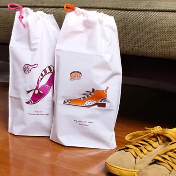 2 шт./лот, портативная сумка для хранения обуви, Водонепроницаемый органайзер для нижнего белья, Женские Мужские пылезащитные сумки для обуви, чехол для путешествий
