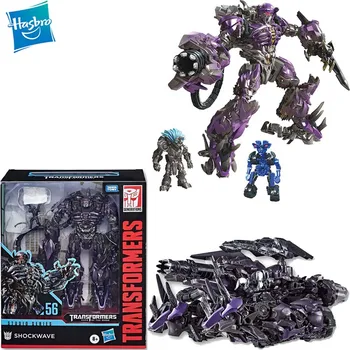 [В наличии] Hasbro Transformers Studio Series 56 Shockwave Leader Class Коллекционная модель аниме фигурки Игрушки подарок