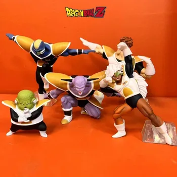5шт Фигурка Dragon Ball Ginyu Force Jeice Ginyu Guldo Recoom Burter Action Коллекция ПВХ-аминов, игрушки для подарков детям