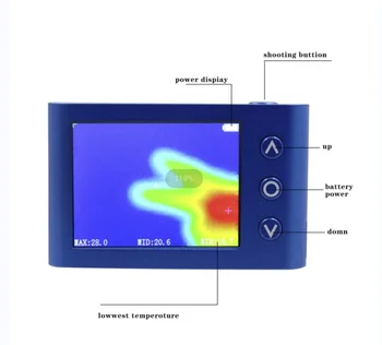JM-MLX90640 Новый ручной тепловизор Инфракрасный тепловизор Визуальный термометр Может делать снимки