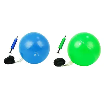 Тренировочный мяч для гольфа с воздушным насосом Надувные принадлежности ПВХ для коррекции осанки Начинающие мужчины Уличные аксессуары