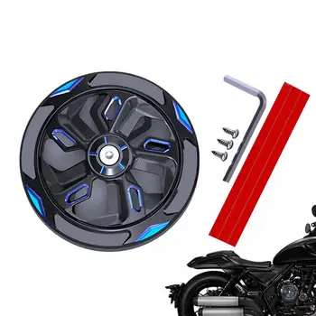 Защита крышки радиатора Поворотная крышка вентилятора двигателя мотоцикла из алюминиевого сплава, защитный чехол для колеса, защита радиатора, Модный дизайн