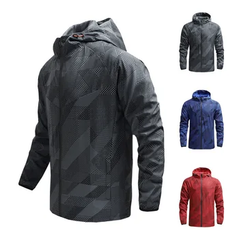 2023 Мужская весенне-осенняя куртка для альпинизма, Тонкая повседневная быстросохнущая ветровка, спортивная куртка на открытом воздухе