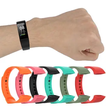Для Redmi Band 4C браслет Ремешок для часов Для Mi Smart Band 4C Смарт-браслет Замена ремешка Силиконовый браслет для часов