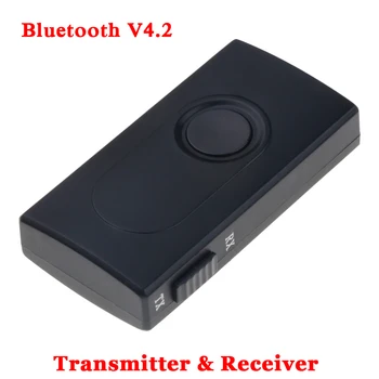 Горячий Bluetooth V4.2 Передатчик-Приемник Беспроводной A2DP 3,5 мм Адаптер Стерео Аудио Ключ Для ТВ Автомобильных/Домашних Динамиков MP3 MP4