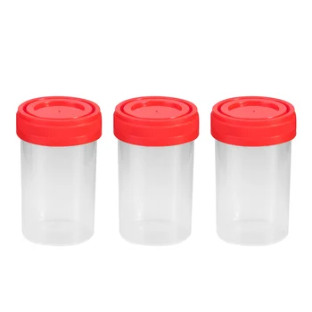 25 Шт Чашки для образцов, Медицинский контейнер, Пластиковые Контейнеры, Тест на мочу из бутылочки
