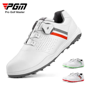 Женская обувь для гольфа PGM 2021, Новые водонепроницаемые женские кроссовки, противоскользящая повседневная обувь, женская одежда для гольфа XZ190