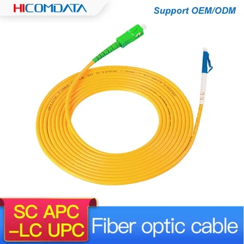 10шт SC/APC-LC/UPC 3M Симплексный Одномодовый Волоконно-оптический Патч-Корд SC-LC 2.0 мм 3.0 мм FTTH Оптоволоконный Патч-кабель 1Ｍ 3М 5М 10М