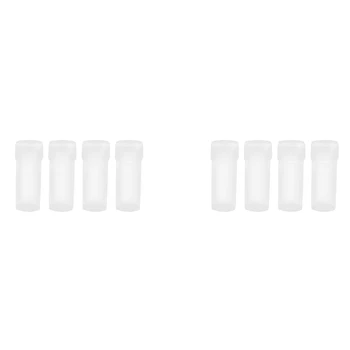 1000 шт Пластиковых бутылок для образцов объемом 5 мл Питьевой Мини Прозрачный футляр для хранения флаконов Контейнер для хранения флаконов